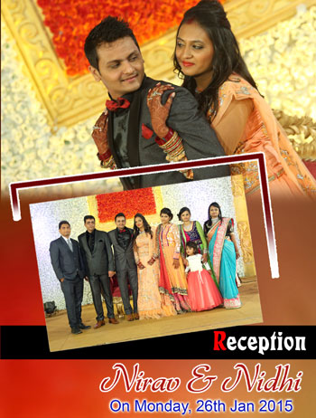 Reception Photography and Videography Services based at Mumbai.